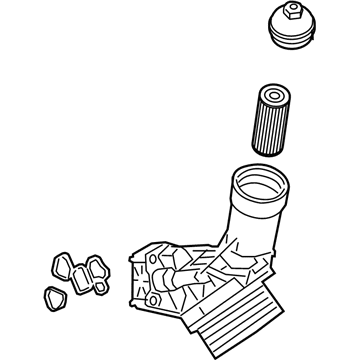 BMW 11-42-8-580-414 OIL FILTER