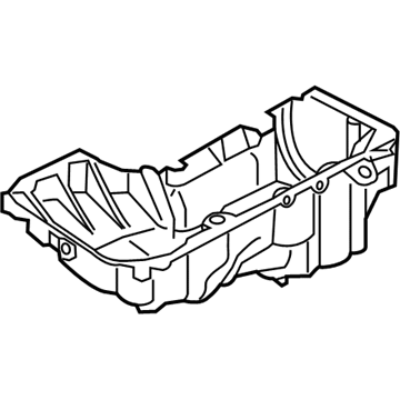 BMW 11-13-8-580-122 Oil Pan