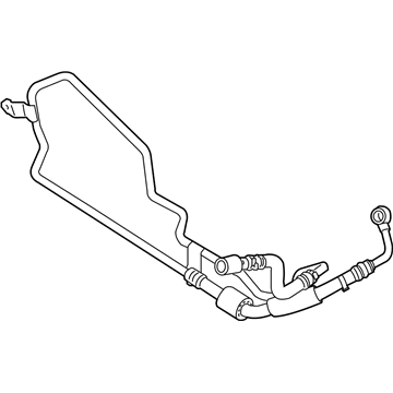 BMW 32-41-6-787-042 Return Pipe