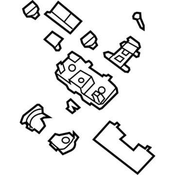 Nissan 26430-ET200 Lamp Assembly Map