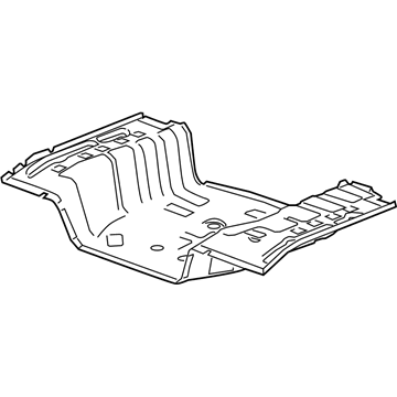 GM 96847021 Rear Floor Pan