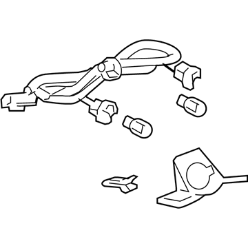 GM 10333742 License Lamp