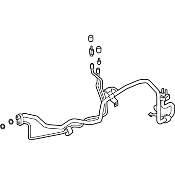 Ford L1MZ-19A834-DD Suction & Discharge Hose Assembly