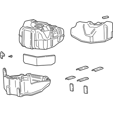 Ford 3C7Z-9002-BA Fuel Tank