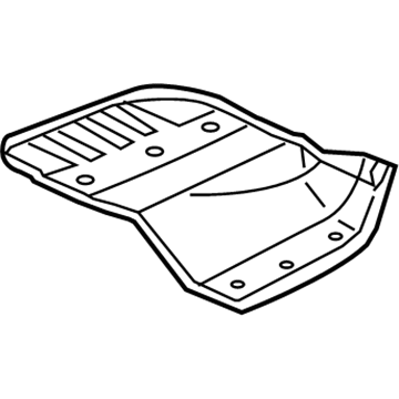 Honda 17519-SJC-A00 Protector, Fuel Tank