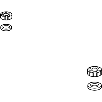 Honda 17046-SHJ-A00 Nut & Gasket Set, Fuel Lock