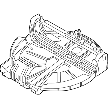 BMW 51-71-3-428-665 Space Saver Spare Tyre Cup