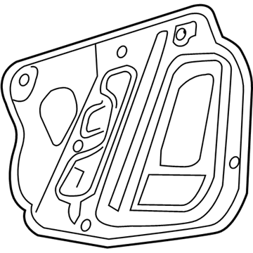 GM 26213904 Water Deflector