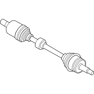 Hyundai 49500-K5200 SHAFT ASSY-DRIVE, LH