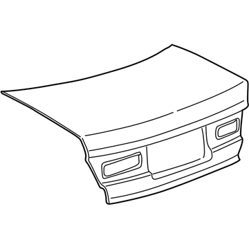 Toyota 64401-AA010 Panel Sub-Assy, Luggage Compartment Door