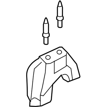 Honda 50655-SWA-A80 Bracket, Transmission Mountingbase