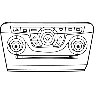 Mopar 56054902AD Stack-Vehicle Feature Controls