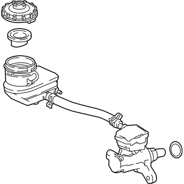 Honda 01462-TVA-A63 Master Cylinder Set