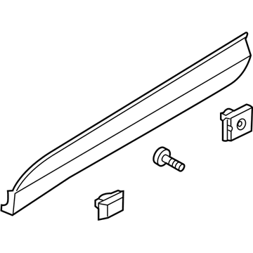 Hyundai 87722-S2200 GARNISH Assembly-FR Dr Side RH