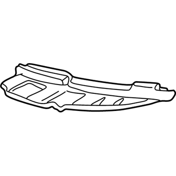 Ford YF1Z-17C972-AB Bumper Cover Guide Bracket