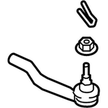 Infiniti D8520-6HL0A Socket-Kit Side Rod Outer