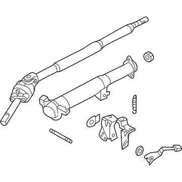 Nissan 48810-5Y710 Column Assy-Steering, Upper