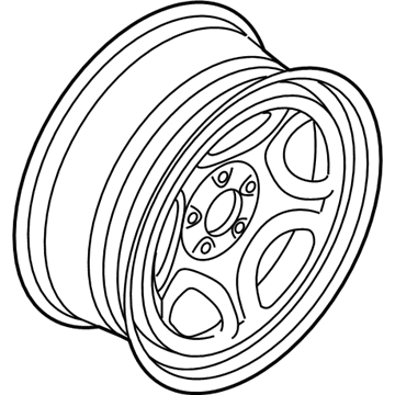 Ford LB5Z-1015-B Spare Wheel