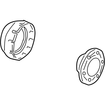 GM 6580044 Pulley, A/C Compressor