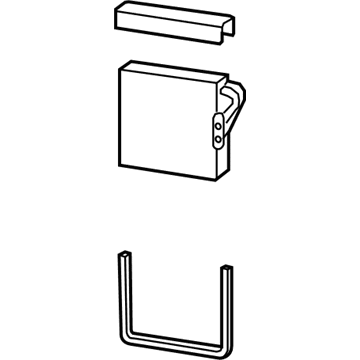 GM 25913637 Evaporator Core