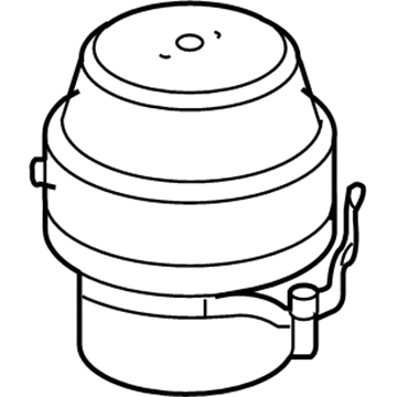 Lexus 12371-31082 INSULATOR, Engine Mounting