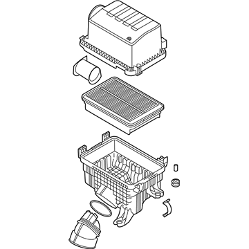 Hyundai 28110-J9250 Cleaner Assembly-Air