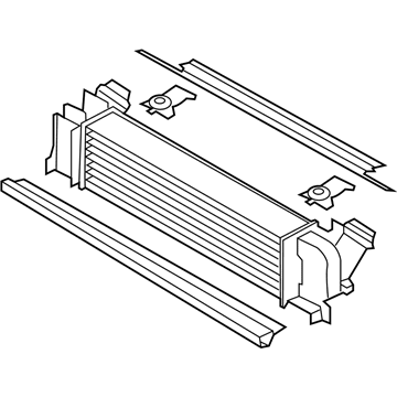 BMW 17-51-7-618-809 Charge-Air Cooler