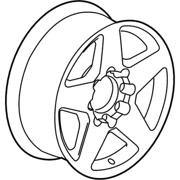 GM 84020558 Wheel, Alloy