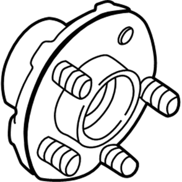 Ford YF1Z-1104-BA Hub & Bearing