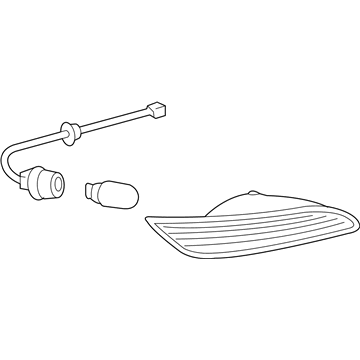 Toyota 81680-06140 Back Up Lamp Assembly
