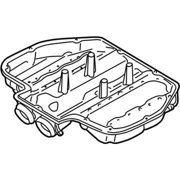 BMW 11-61-7-831-265 Air Collector Bottom Part