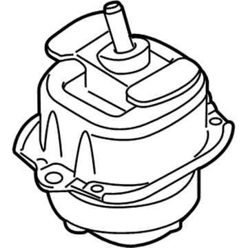 BMW 22-11-6-865-146 Engine Motor Mount Right