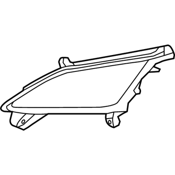 Hyundai 86563-A5020 Grille-Front Fog Lamp BLANKING