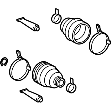 Lexus 04429-12025 Boot Kit, RR Drive S