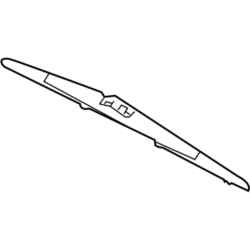 Kia 988503W000 Rear Wiper Blade Assembly