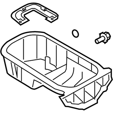 Hyundai 21510-26601 Pan Assembly-Engine Oil