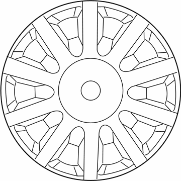 Mopar 5272553AC Wheel Cover