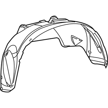 Mopar 55275834AI Shield-WHEELHOUSE