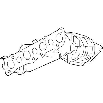 Infiniti 14002-1CX0A Manifold Exhaust W/CAT