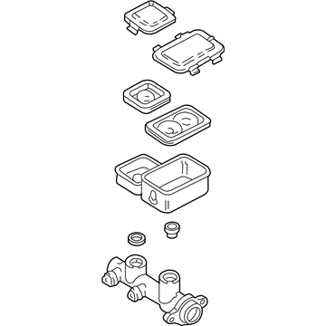 GM 18013440 Master Cyl. Asm. Pkg.