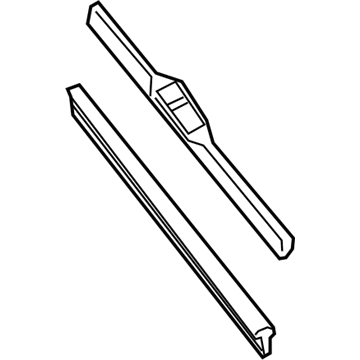 Honda 76620-TF0-G01 Blade, Windshield Wiper (650MM)
