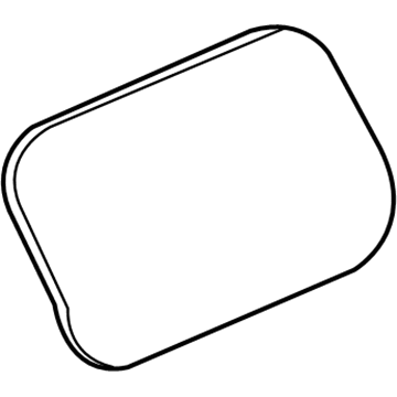 BMW 41-00-7-204-341 Fill-In Flap, Primed