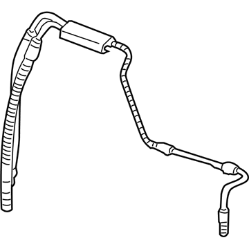 GM 26095038 Lower Return Hose