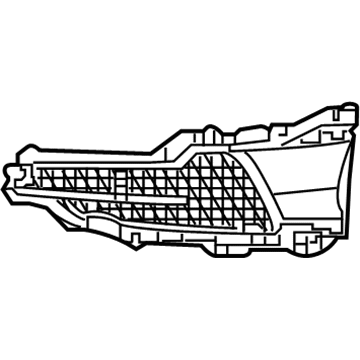 Acura 71107-TZ5-A20 Garnish, Left Front Bumper In.