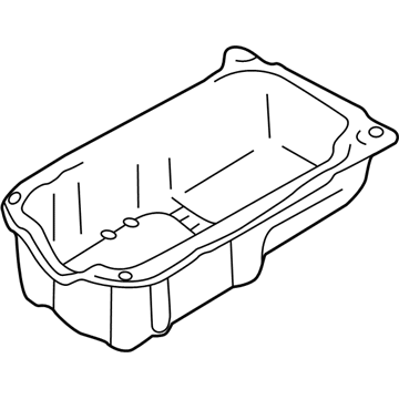 Hyundai 21521-38054 Pan Assembly-Engine Oil, Upper