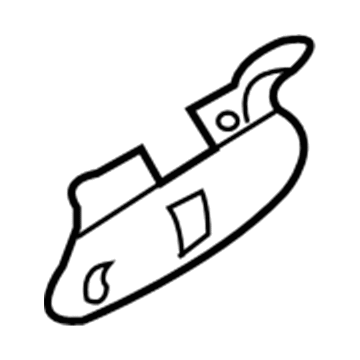 Kia 826654D000 Bracket-Outside Handle Front Door, R