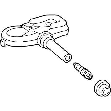 Lexus 42607-0E020 Tire Pressure Balancer Valve Sub-Assembly