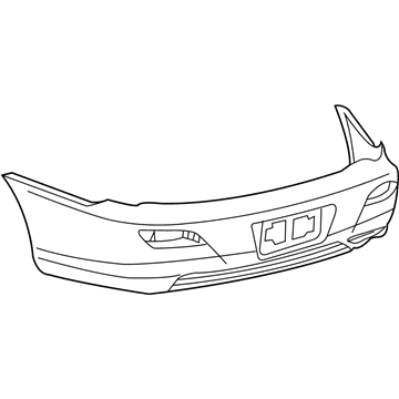 Toyota 52159-06944 Bumper Cover