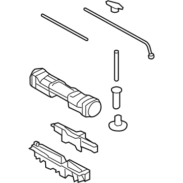 Ford 7L1Z-17080-B Jack Assembly