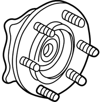 GM 84356639 Front Wheel Bearing (W/ Brg & Whl Spd Sen)